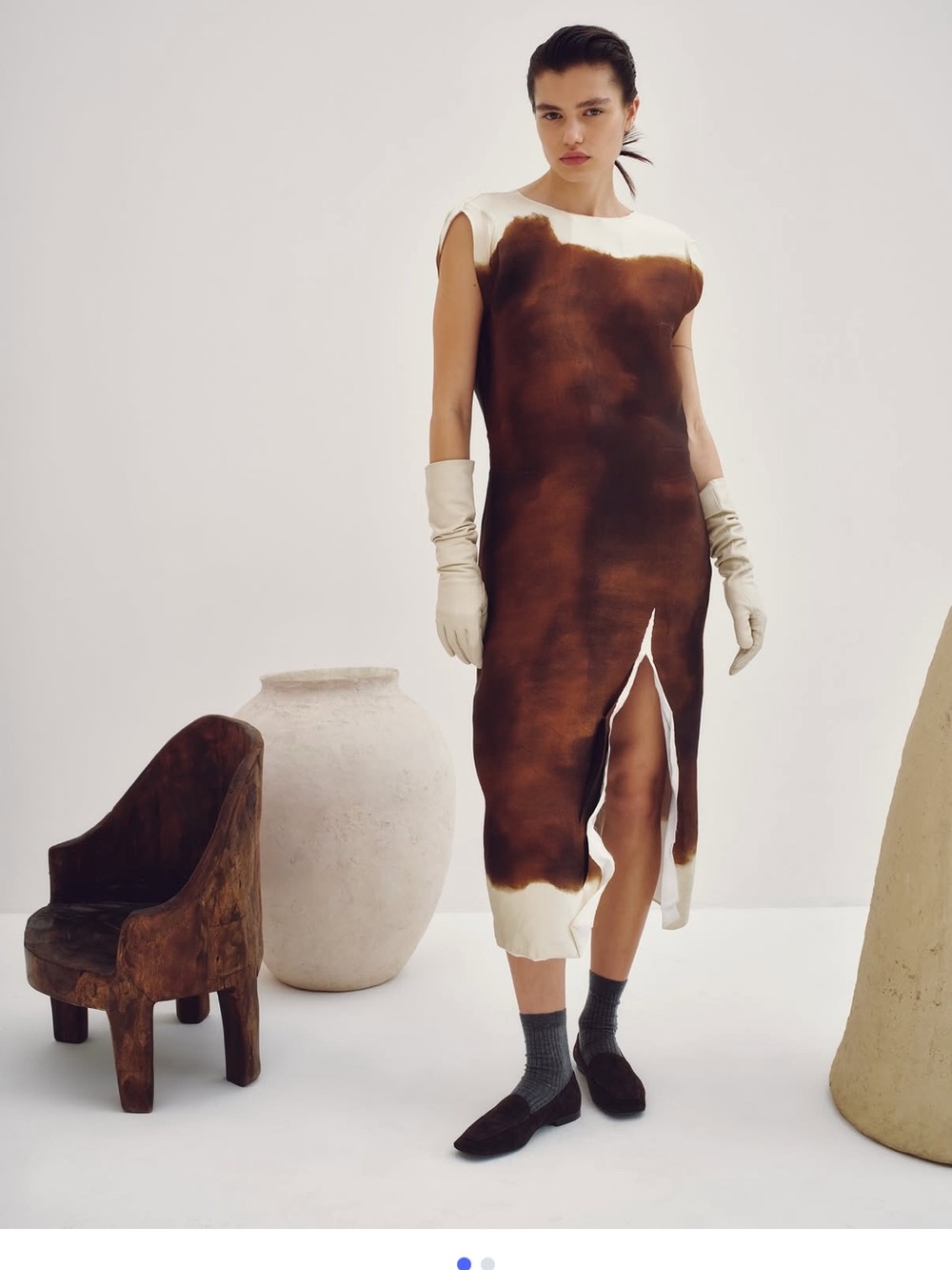 Prada Midi Dress with Side Slit - Picture 8 of 15
